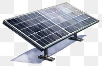 PNG White background solar panels electricity daylighting. AI generated Image by rawpixel.