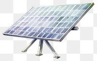 PNG White background environmentalist solar panels architecture. AI generated Image by rawpixel.