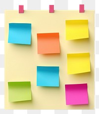 PNG sticky notes transparent background.