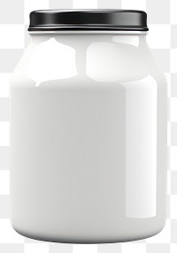 PNG Milk bottle white jar. AI generated Image by rawpixel.