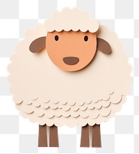 PNG Animal sheep anthropomorphic representation. AI generated Image by rawpixel.