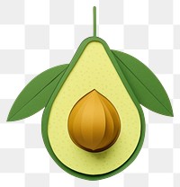 PNG Fruit avocado plant food. AI generated Image by rawpixel.
