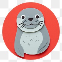 PNG Animal mammal seal anthropomorphic. AI generated Image by rawpixel.
