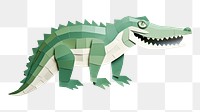 PNG Alligator dinosaur reptile animal. 