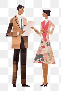 PNG Paper dress white background togetherness. AI generated Image by rawpixel.