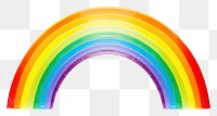 PNG Rainbow nature white background refraction. AI generated Image by rawpixel.