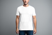 Men's t-shirt png, transparent mockup