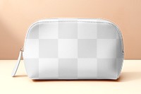 Beauty bag png, transparent mockup