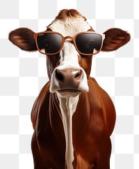 PNG Cow livestock mammal animal. AI generated Image by rawpixel.