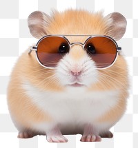 PNG Hamster sunglasses mammal animal. 