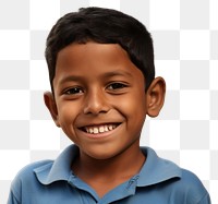 PNG Portrait smiling child smile. AI generated Image by rawpixel.