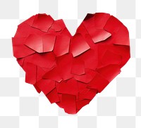 PNG Heart white background misfortune creativity. AI generated Image by rawpixel.