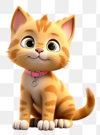 PNG Kitten cartoon mammal animal. 