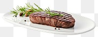 PNG Steak plate beef meat. AI generated Image by rawpixel.