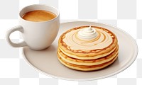 PNG Pancake coffee plate latte. 