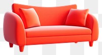 PNG Furniture armchair cushion couch. AI generated Image by rawpixel.
