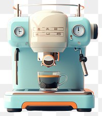 PNG Machine coffee mixer espresso machine. AI generated Image by rawpixel.