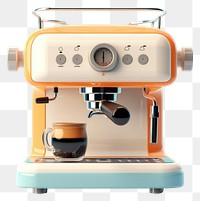 PNG Espresso coffee cup espresso machine. AI generated Image by rawpixel.