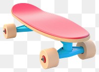 PNG Skateboard longboard white background skateboarding. 