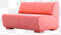 PNG Furniture armchair couch white background. AI generated Image by rawpixel.