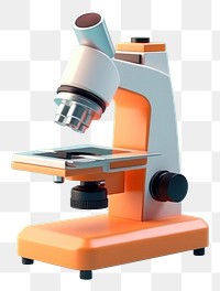 PNG  Microscope magnification technology equipment. AI generated Image by rawpixel.
