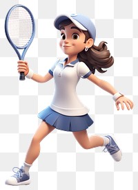 PNG Tennis footwear cartoon sports. AI generated Image by rawpixel.