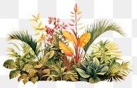 PNG Plant outdoors painting nature. AI generated Image by rawpixel.