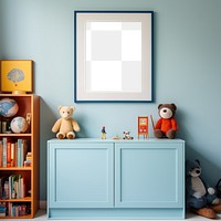 Picture frame png transparent mockup, wall decoration