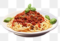 PNG Spaghetti pasta sauce food. 