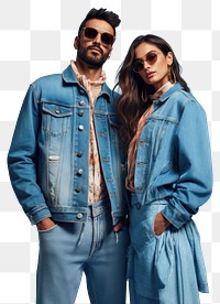 PNG Denim fashion jacket jeans. 