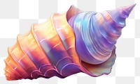 PNG Conch shell invertebrate underwater transparent background