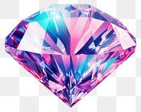 PNG Diamond gemstone crystal jewelry. 