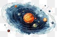 PNG Astronomy universe planet space transparent background