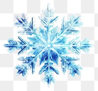 PNG Snowflake ice transparent background