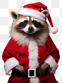 PNG Raccoon portrait costume mammal transparent background