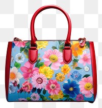 PNG Bag handbag flower purse. 