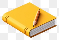 PNG Book publication pencil diary. 