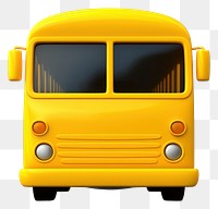 PNG Bus vehicle yellow transparent background. 