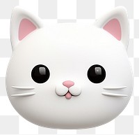 PNG White cute toy white background. AI generated Image by rawpixel.