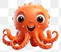 PNG Octopus wildlife cartoon animal. 