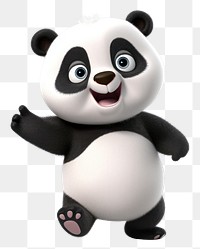 PNG Cartoon mammal plush panda | Premium PNG - rawpixel