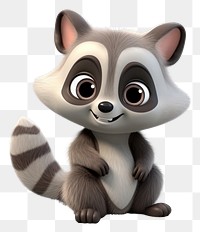 PNG Raccoon cartoon animal mammal. 