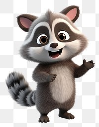 PNG Raccoon cartoon mammal animal. 