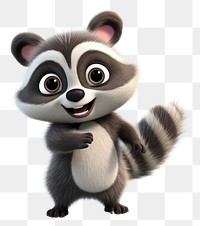 PNG Raccoon cartoon mammal animal. 