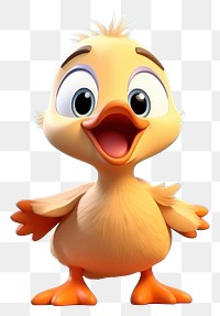 PNG Cartoon animal bird duck. 