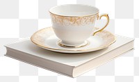 PNG Cup porcelain saucer coffee transparent background