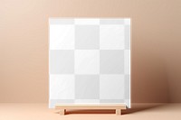 Canvas sign png mockup, transparent design