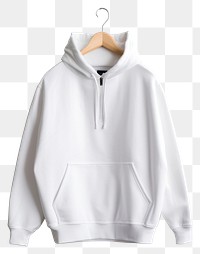 PNG Hood sweatshirt hoodie white. AI generated Image by rawpixel.