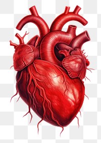 PNG  Heart antioxidant creativity medical. AI generated Image by rawpixel.