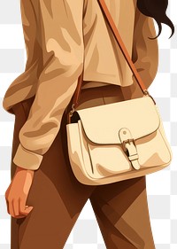 PNG Bag carrying handbag purse. AI generated Image by rawpixel.